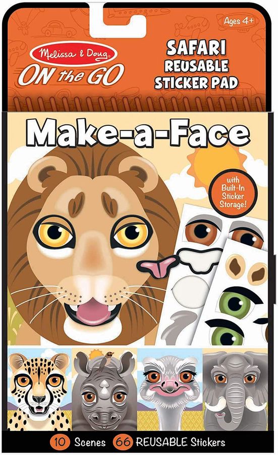 Melissa & Doug Make-a-Face - Safari Reusable Sticker Pad.jpg