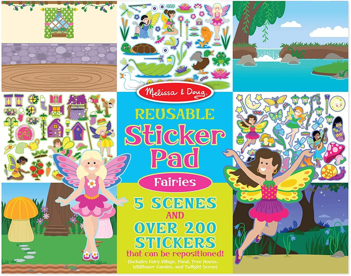 Melissa & Doug Reusable Sticker Pad - Fairies.jpg