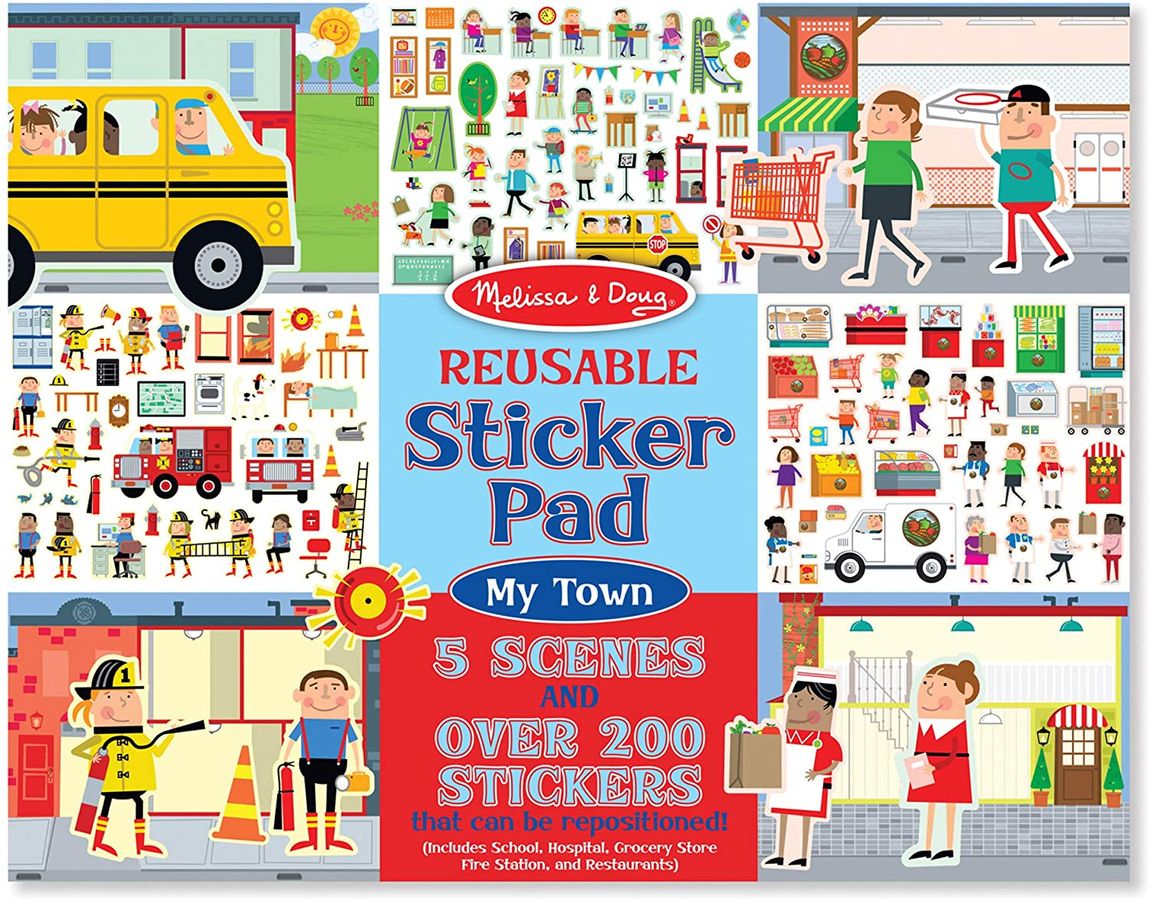 Melissa & Doug Reusable Sticker Pad - My Town.jpg