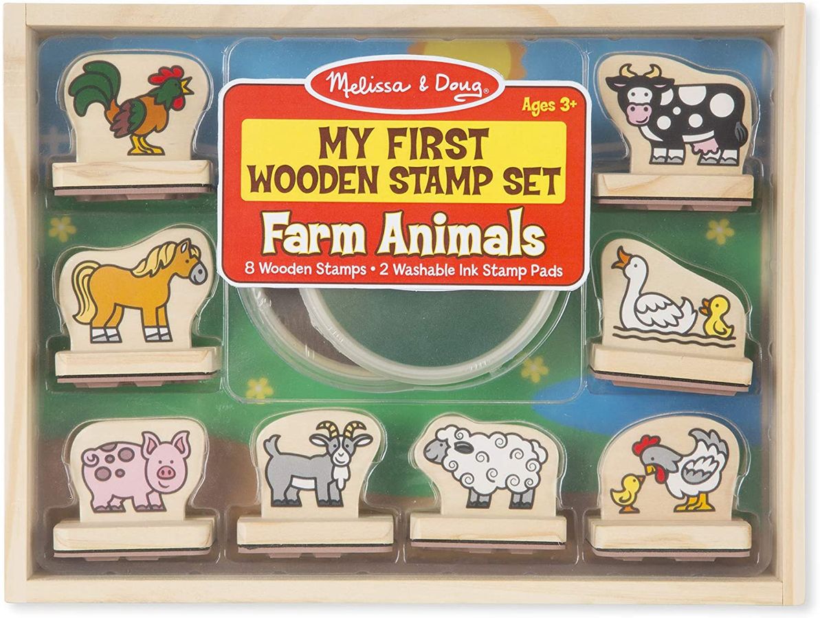 Melissa & Doug My First Wooden Stamp Set - Farm Animals.jpg